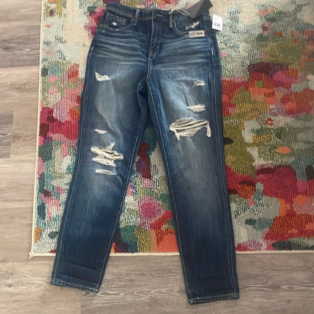 Women’s buckle black - high rose mom jeans! Brand new with tags! Size 28